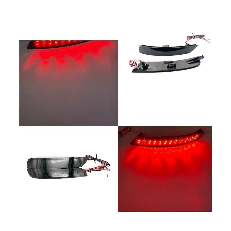 Rear Bumper Left+right Reflector Tail Light Lamp Taillight for X5 2012-2016 Car Decorative 63147847