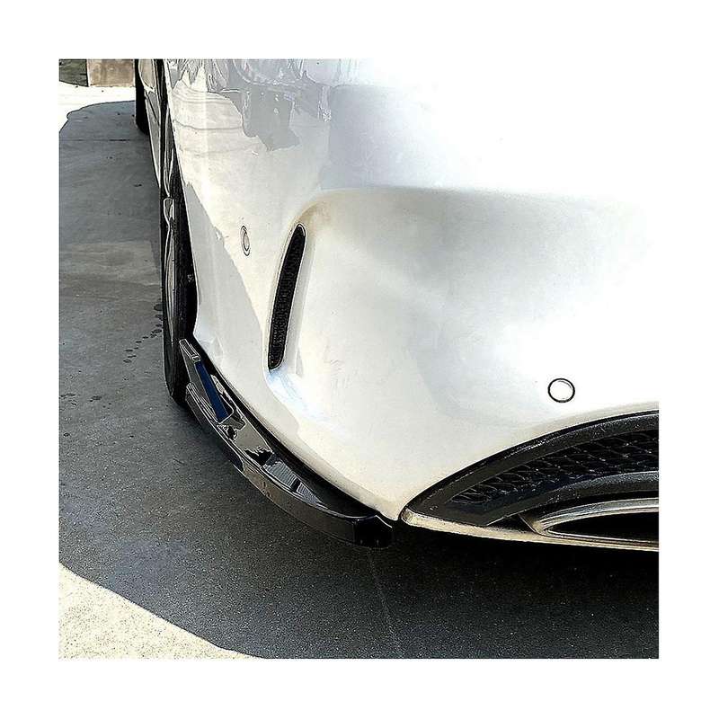 Rear Bumper Lip Spoiler Bumper Lip Rear Bar Wrap Corner Car for C-class W205 2015-2021 C180 C200 C2