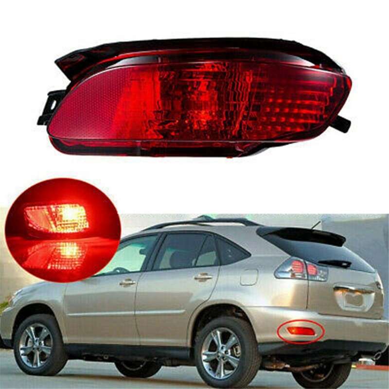 Rear Bumper Light Tail Brake Reflector Turn Signal Fog Lamp for Rx300 Rx330 Rx350 03-08 81910-0e010