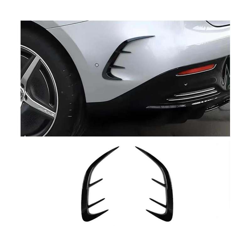 Rear Bumper Lip Splitter Spoiler Air Outlet Trim Cover for Eqe Eqe350 Eqe500 2022 2023 Accessories