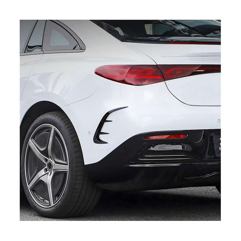 Rear Bumper Lip Splitter Spoiler Air Outlet Trim Cover for Eqe Eqe350 Eqe500 2022 2023 Accessories