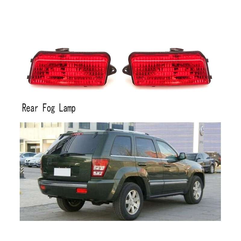 Rear Bumper Light Stop Warning Light Rear Fog Lamp for 2005-2010