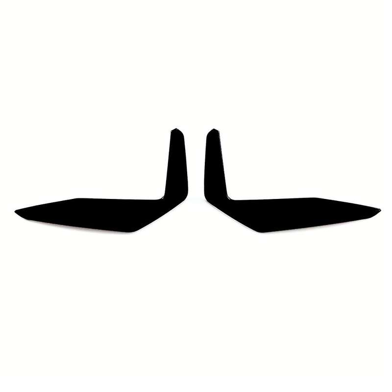 Rear Bumper Lip Splitter Canards Cover for X1 U11 2023 2024 XLine Fog Lamp Cover Trim - ABS Black