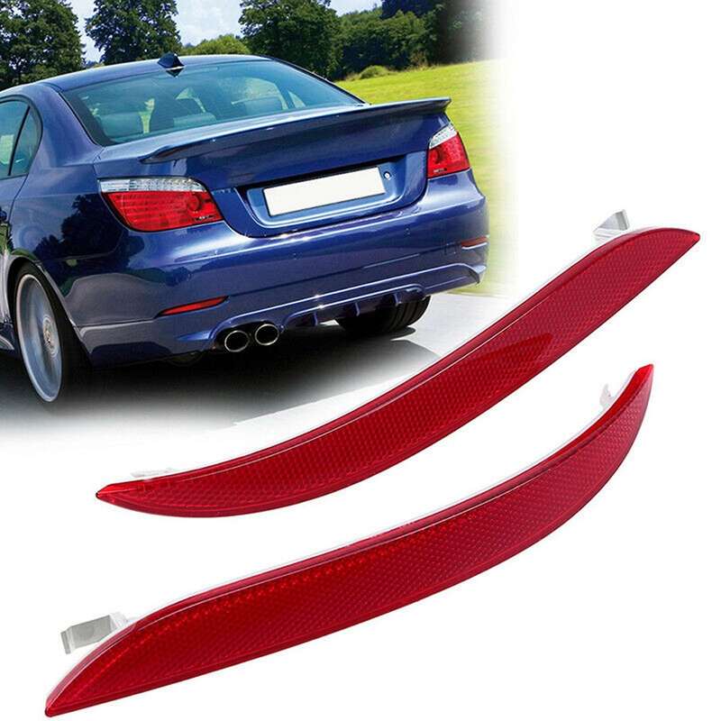 Rear Bumper Reflector 63147183913 63147183914 for - 5 Series E60 Facelift 520D 520I 523I 525D 525I 5