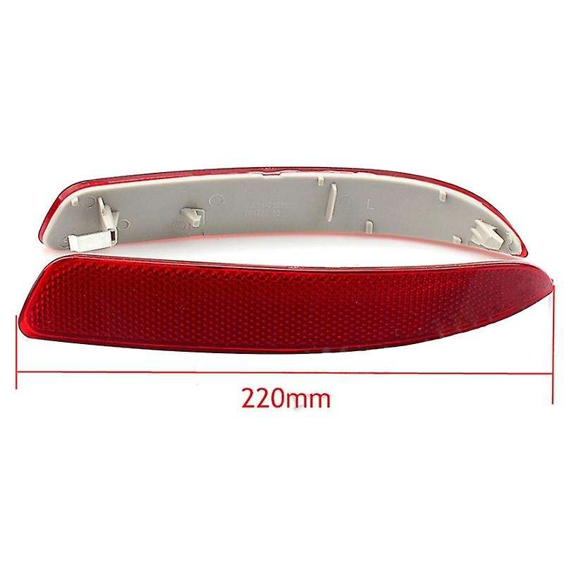 Rear Bumper Reflector Fog Warning Light Brake Light Tail Lamp Stop Light for X5 E70 63217158949 Left