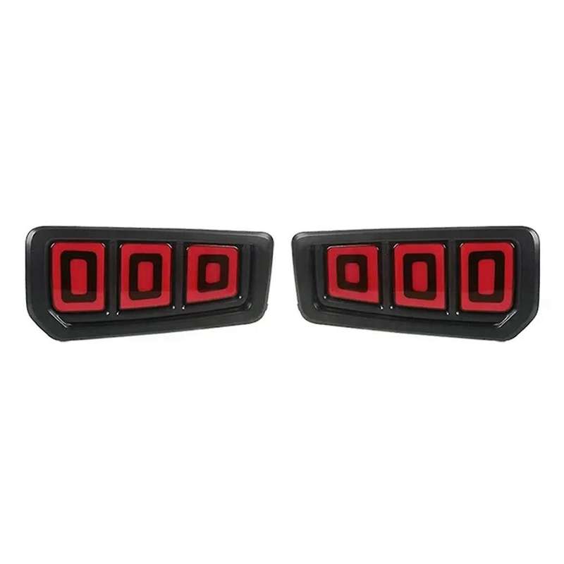Rear Bumper Reflector Lamp for Dargo 2021 2022 Car Led Fog Bumper Brake Light Dynamic Signal Brake T
