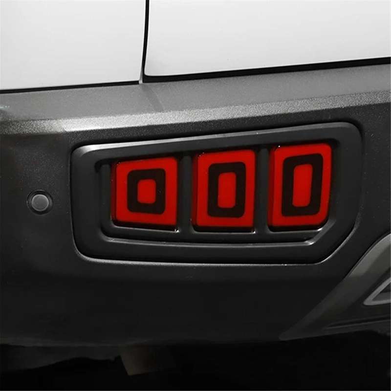 Rear Bumper Reflector Lamp for Dargo 2021 2022 Car Led Fog Bumper Brake Light Dynamic Signal Brake T