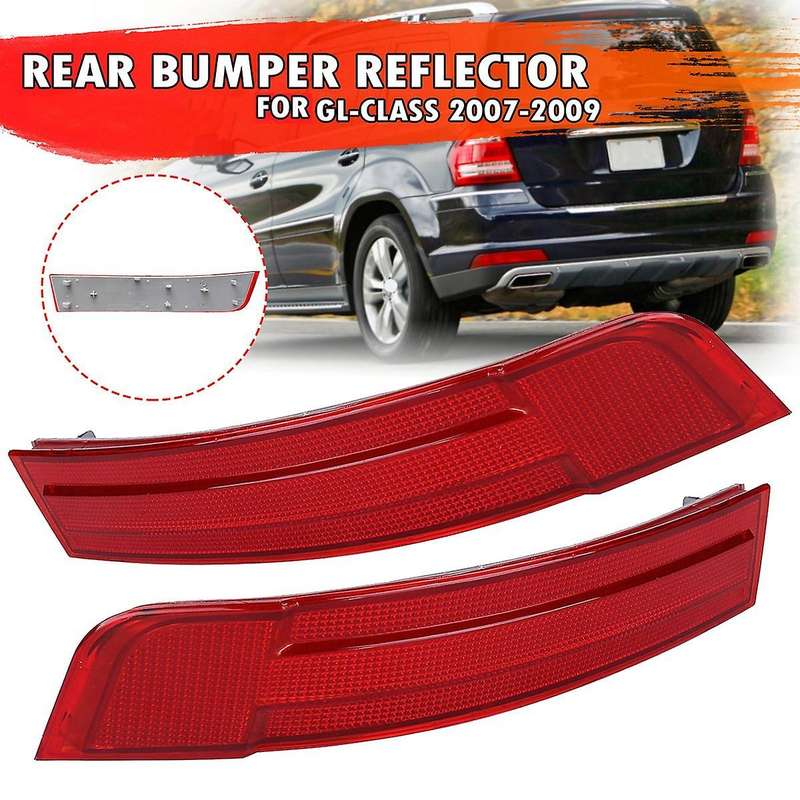 Rear Bumper Reflector Light Taillight for - -Class 2007 2008 2009 1648201274 1648201174