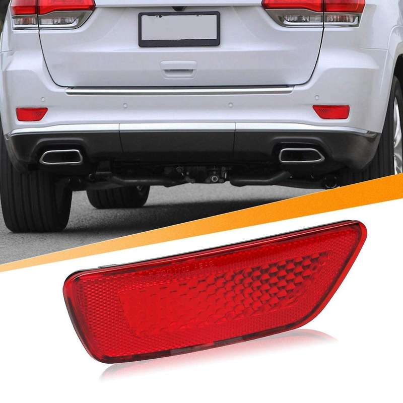 Rear Bumper Reflector Light for Grand SRT8 Compass 2011-2016 57010721AC 57010720AC Car Assembly Fog