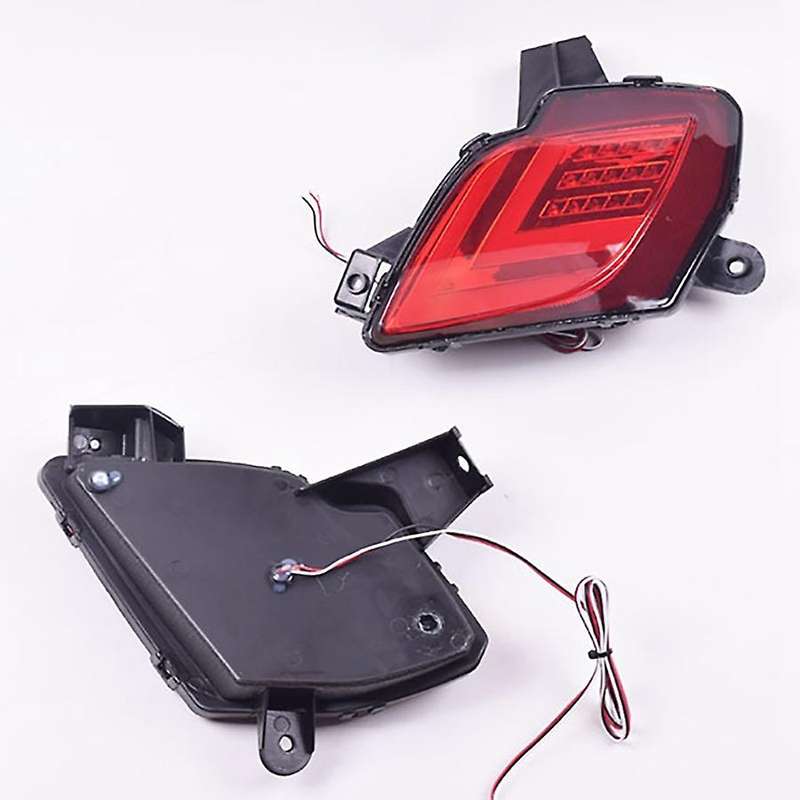 Rear Bumper Reflector Lights Multi-Function LED Brake Lights Dynamic Turn Signal Lamp for -5 CX5 201