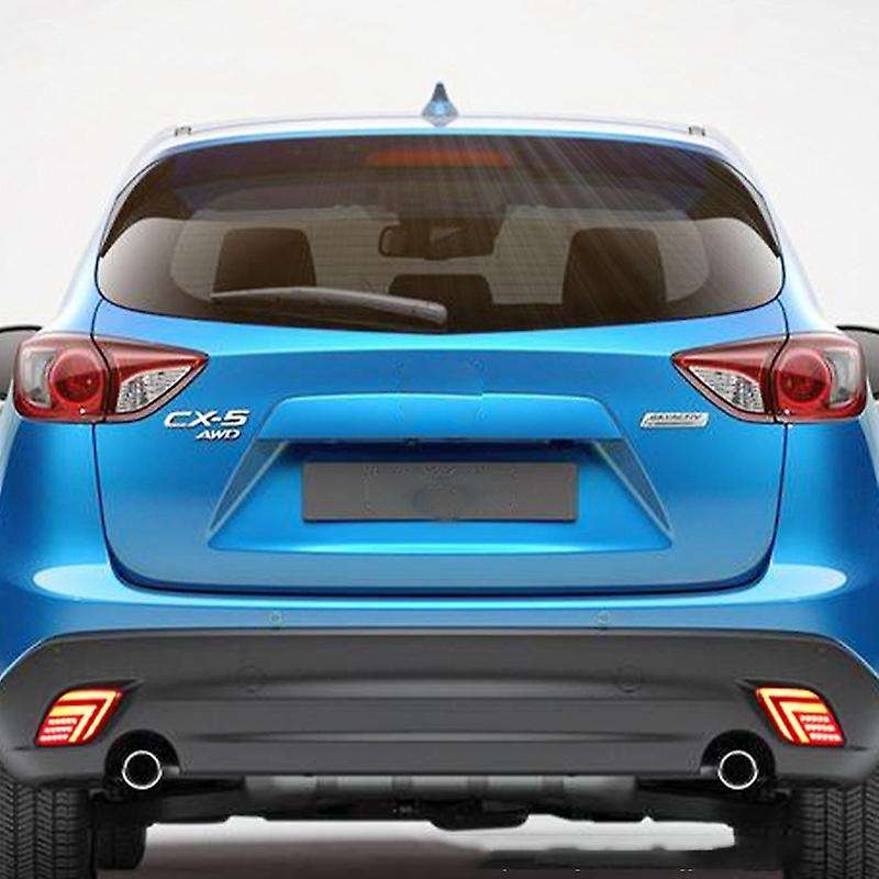 Rear Bumper Reflector Lights Multi-Function LED Brake Lights Dynamic Turn Signal Lamp for -5 CX5 201