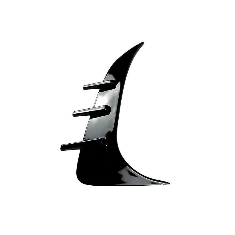 Rear Bumper Spoiler Cover Side Canard for 2 Series F44 Gran Coupe 2020-2023 Bright Black