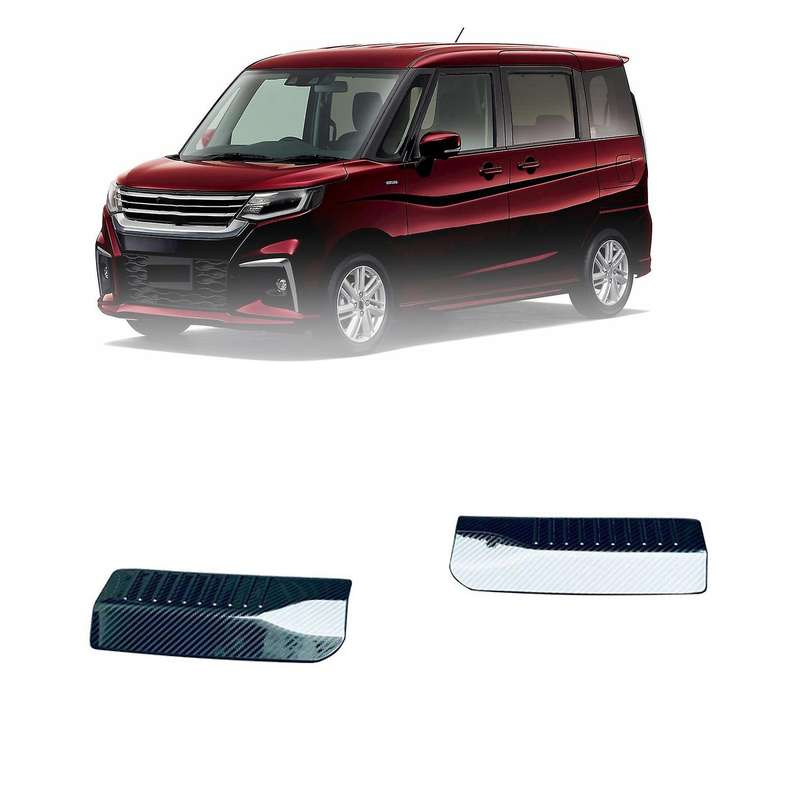 Rear Bumper Sill Protector Rear Trunk Boot Scuff Plate for Solio 2020 2021 Decorate Accessories Carb