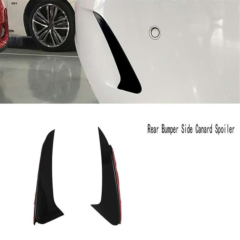 Rear Bumper Spoiler Side Canard Spoiler for C Class Estate S205 C180 C200