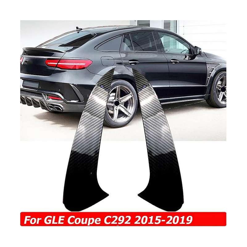 Rear Bumper Spoiler Trim for Coupe C292 Gle63s Gle400 Gle450 4matic 2015-2019 Gloss Black