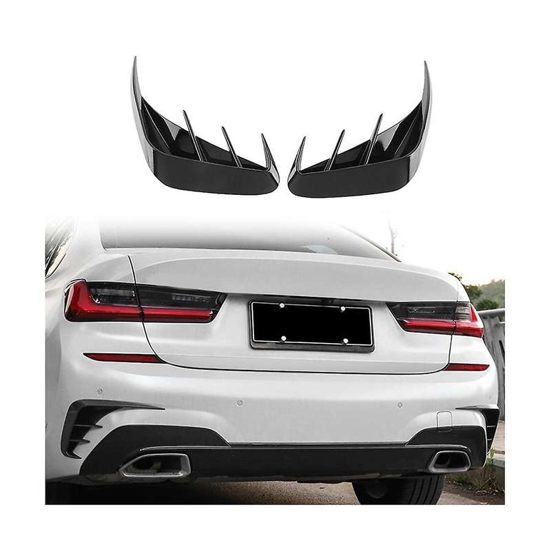 Rear Bumper Wind Blade Rear Bumper Spoiler Rear Bumper Body Trim Car for 3 Series G20 G28 2019-2021