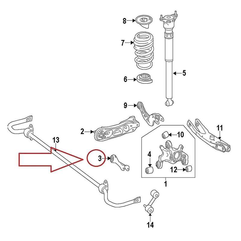 Rear Control Arm Rear Left 2463500053 for A Class B Class Cla Gla
