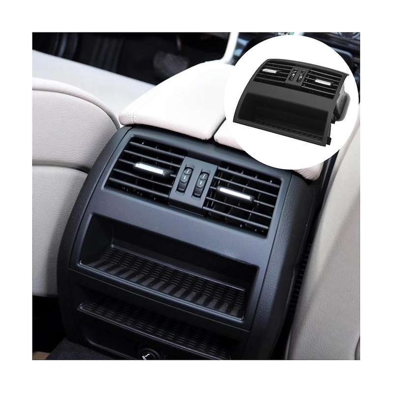 Rear Console Conditioner Air Ventilation Grille Compele Part for 5 Series F10 F11 64229172167 (silv