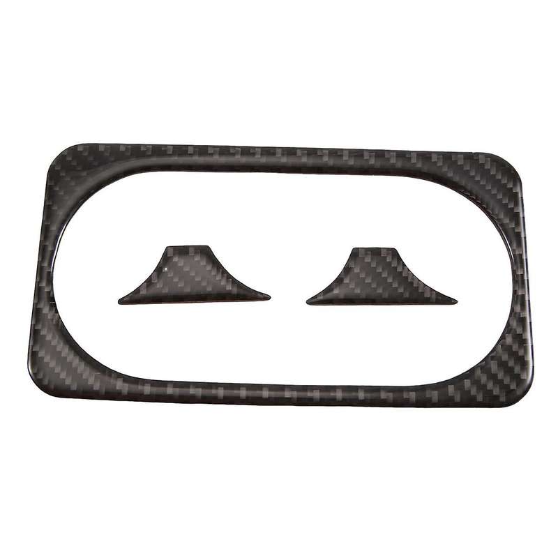 Rear Cup Holder Frame Set Rear Seat Center Cup Holder Decorative Stickers for 2019-2023
