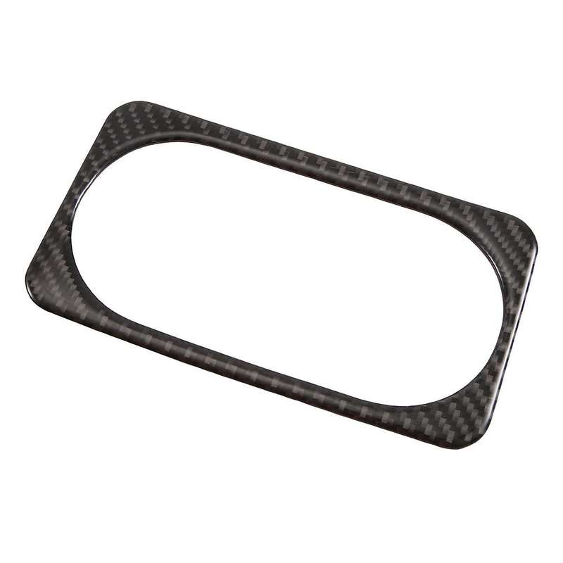 Rear Cup Holder Frame Set Rear Seat Center Cup Holder Decorative Stickers for 2019-2023