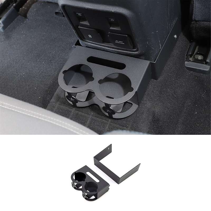 Rear Cup Holder, Back Seat Drink Holder Bracket for 4 Door 2021-2023 Interior Accessories
