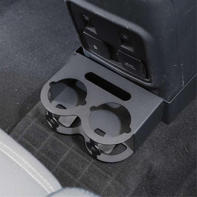 Rear Cup Holder, Back Seat Drink Holder Bracket for 4 Door 2021-2023 Interior Accessories