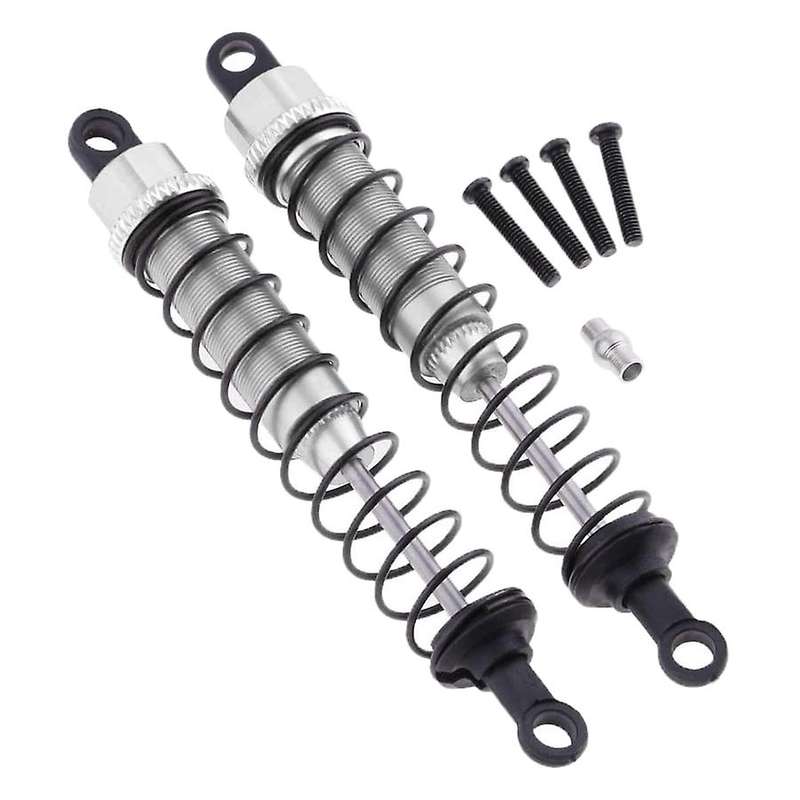 Rear Damper Upgarde Parts for 1/12 12428 FY-03 Crawler - Silver, 88mm