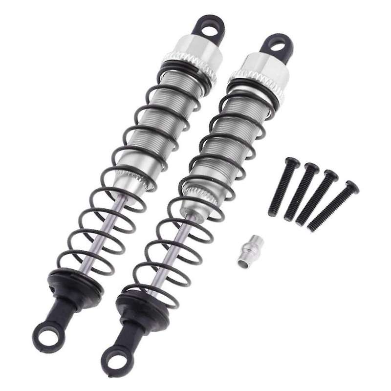 Rear Damper Upgarde Parts for 1/12 12428 FY-03 Crawler - Silver, 88mm