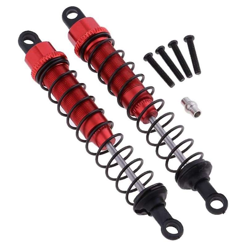 Rear Damper Upgrade Parts for 1/12 12428 FY-03 Crawler - Red, 88mm