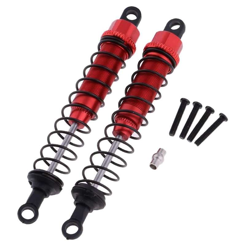 Rear Damper Upgrade Parts for 1/12 12428 FY-03 Crawler - Red, 88mm