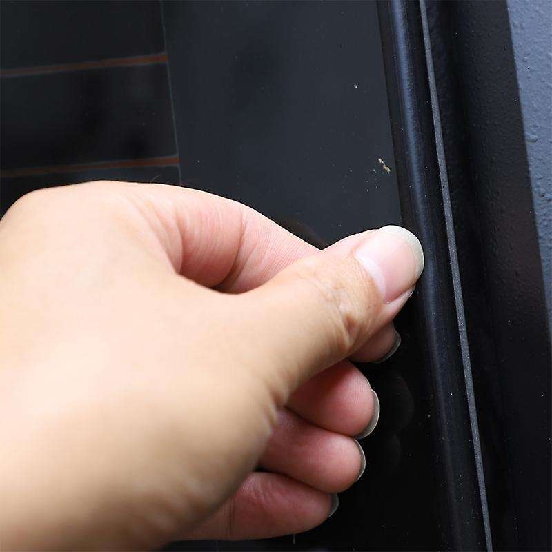 Rear Door Glass Seal Strip for Wrangler JK JL 2007-2020 Waterproof Dustproof Durable