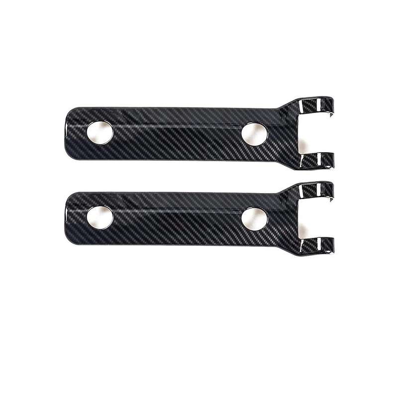 Rear Door Hinge Cover Trim Exterior Accessories for 2021 2022 2023 Accessories (carbon Fiber)