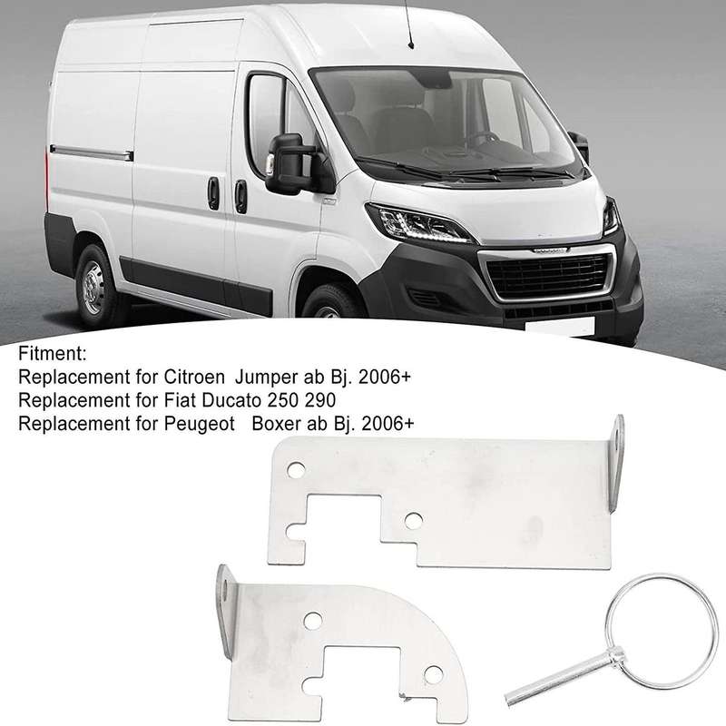 Rear Door Lock H1 H2 Roof Burglary Protection Rear Door for Ducato Jumper Relay Boxer X250 X290 Roof