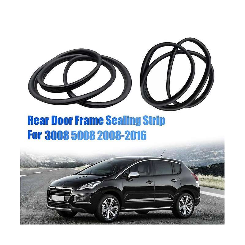 Rear Door Sealing Seal 9814855880 9676798080 for 3008 5008 2008-2016 Door Frame Waterproof Strip