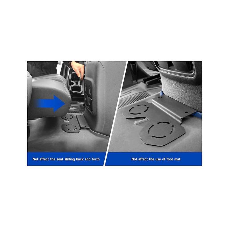 Rear Dual Cup Holder Compatible for Accessories 2021 2022 2023, Expander Removable