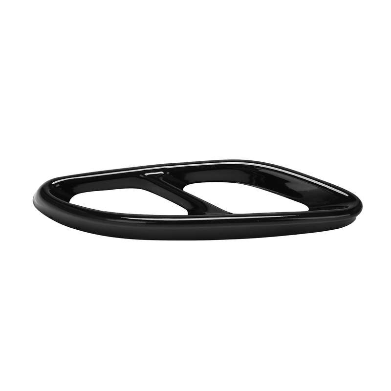 Rear Exhaust Muffler Pipe Cover Trim Tail Throat Frame for CLA Class CLA 180 200 220 260 2017-2019 B