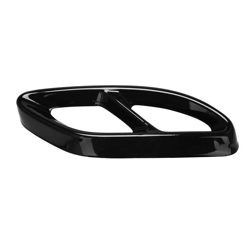 Rear Exhaust Muffler Pipe Cover Trim Tail Throat Frame for CLA Class CLA 180 200 220 260 2017-2019 B