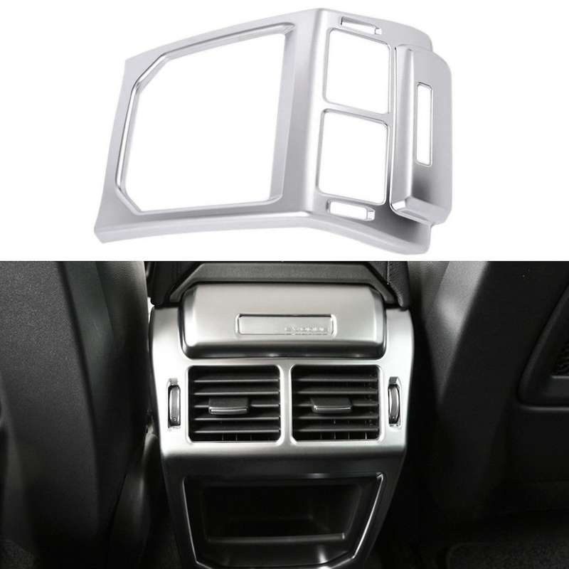 Rear Exhaust Vent Cover Trim Air Outlet Frame Protector for Range Evoque 2014-2016 Car Interior Styi