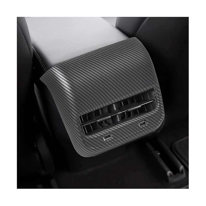 Rear Exhaust Vent Cover Car Interior for /y,shiny