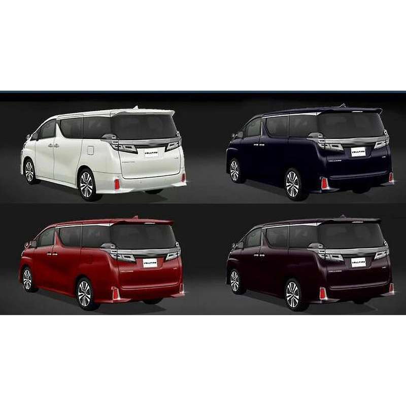 Rear Fog Lamp Frame Rear Fog Lamp Cover Decorative Strip for Alphard Vellfire