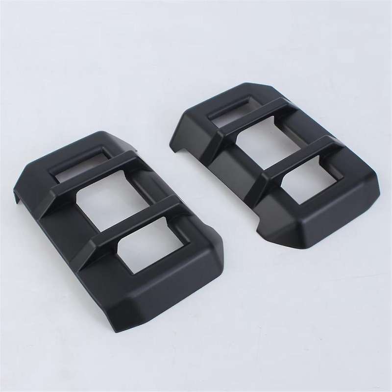 Rear Fog Lamp Light Cover Frame Trim for Jetour Traveler 2023 2024 Accessories Matte Black