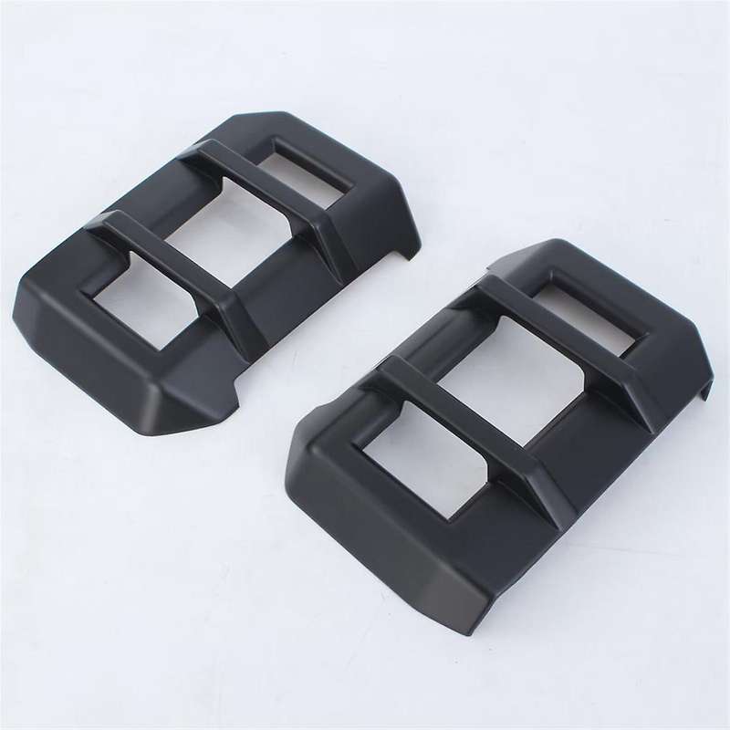 Rear Fog Lamp Light Cover Frame Trim for Jetour Traveler 2023 2024 Accessories Matte Black
