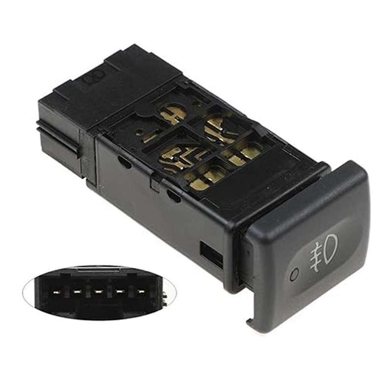 Rear Fog Lamp Switch Assembly YUG000530LNF for 2002 on Warning Hazard Light Switch