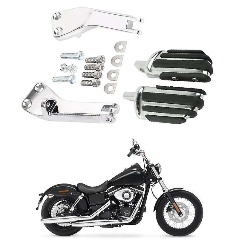 Rear Foot Pegs Mount Bracket for Dyna Fat Street FXDB FXDL