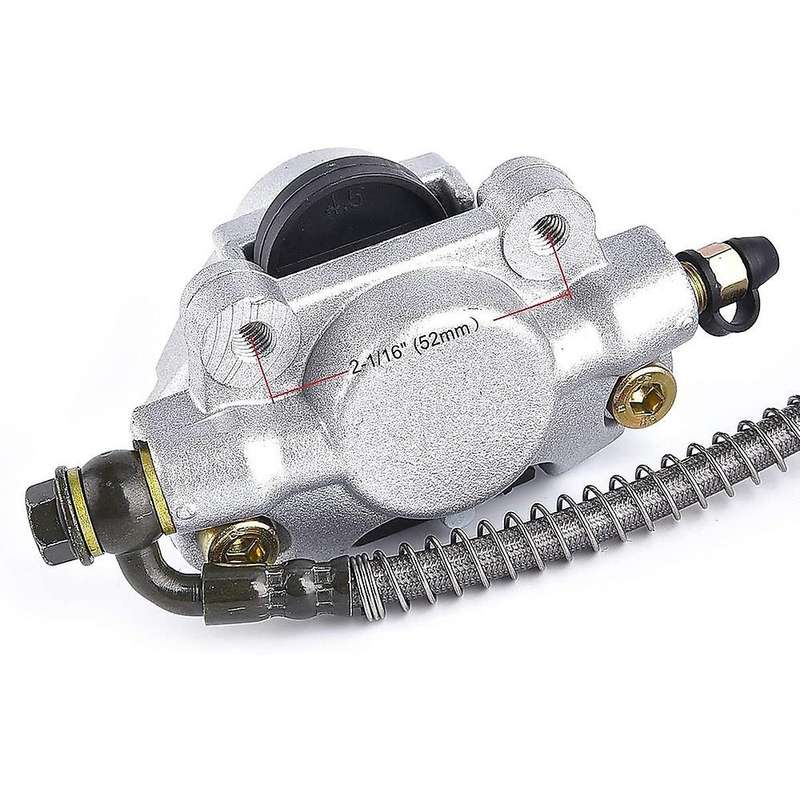 Rear Foot Disc Brake Assembly Master Cylinder Caliper with Oiler for 110Cc 125Cc 150Cc 200Cc 250Cc A
