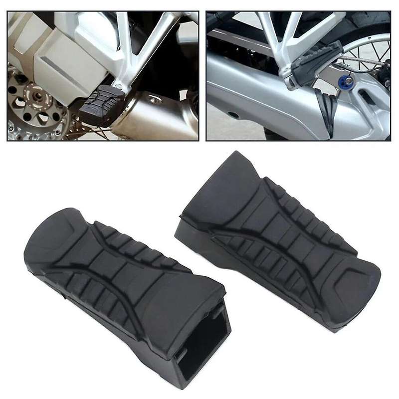 Rear Footrest Footrest Rubber Cover for R1200GS R1250GS R1250 GS R1200 GS LC ADV Adventure 2014-2022