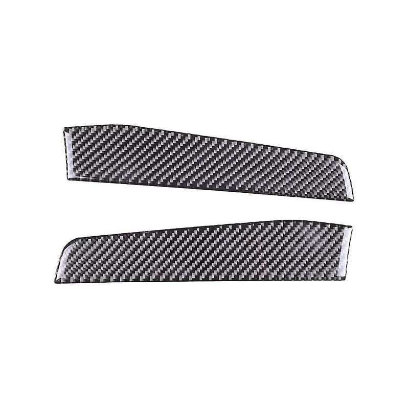 Rear Glass Side Anti-scratch Cover Trim Decal Stickers for 2022 2023 Accessories - Soft Carbon Fibe