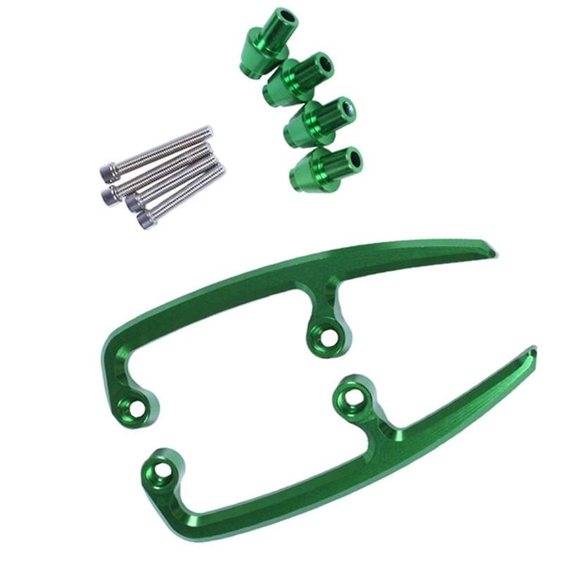 Rear Grab Bars Rear Seat Pillion Passenger Grab Rail Handle for Ninja650 Z650 Ninja 650 2017-2021 Gr