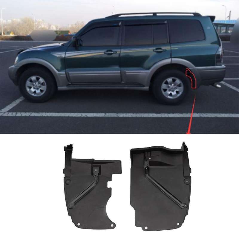 Rear Leaf Liner Tire Car Mudflap for Montero V73W V75W V77W V78W MN146235 MN146236