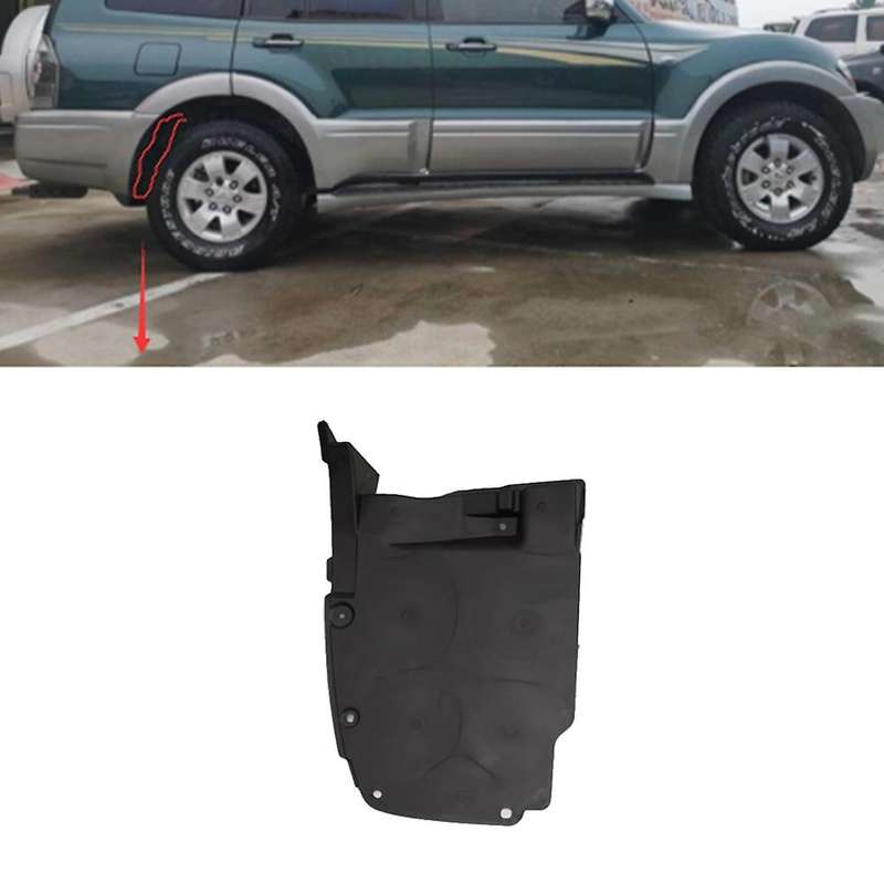 Rear Leaf Liner Tire Car Mudflap for Montero V73W V75W V77W V78W MN146235 MN146236
